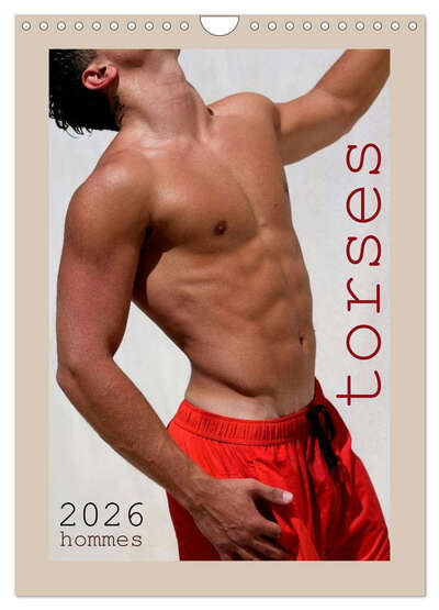 Picture of Torses - Hommes (Calendrier mural 2026 DIN A4 horizontal), CALVENDO calendrier mensuel