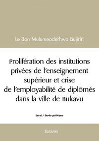 Picture of Prolifération des institutions privées de l’enseignement supérieur et crise de l’employabilité de diplômés dans la ville de bukavu