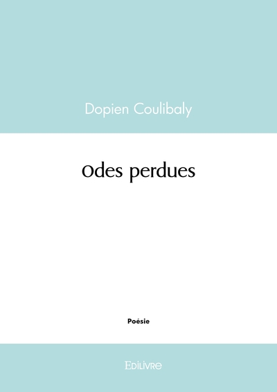 Picture of Odes perdues
