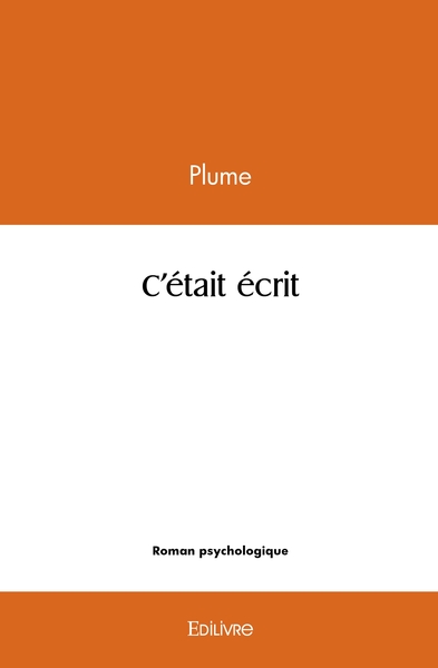 Picture of C'était écrit