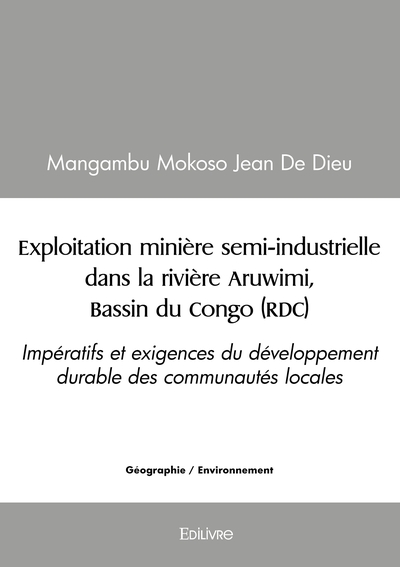 Image de Exploitation minière semi-industrielle dans la rivière Aruwimi, Bassin du Congo (RDC)