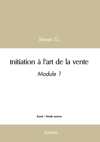 Picture of Initiation à l'art de la vente - Tome 1