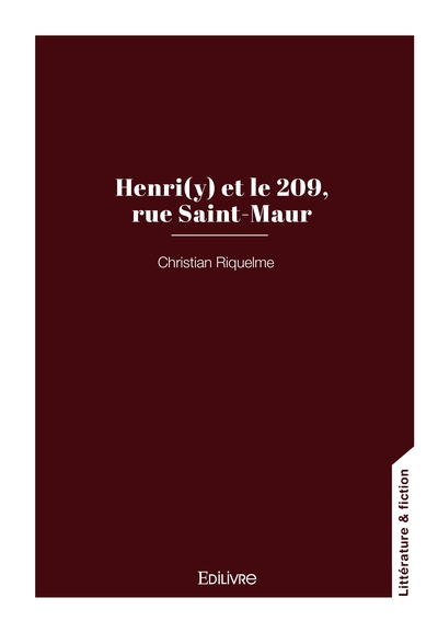 Image de Henri(y) et le 209, rue Saint-Maur