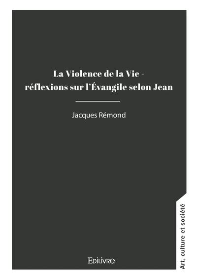 Image de La violence de la vie - réflexions sur l'Évangile selon Jean
