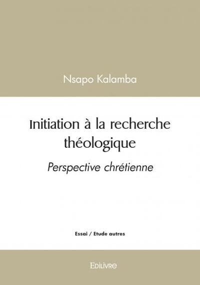 Picture of Initiation à la recherche théologique