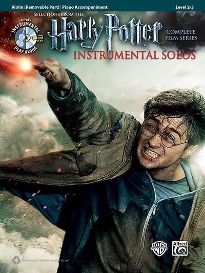Image de HARRY POTTER INSTRUMENTAL SOLOS COMPLETE FILMS 1-8 VIOLIN BOOK/CD +CD