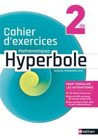 Image de Hyperbole 2de Cahier d'exercices - 2019