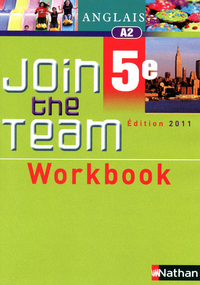 Picture of Join the team - workbook - 5ème 2011