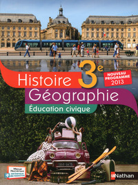 Picture of Histoire-Géographie + Éducation civique 3e 2011 - manuel - grand format