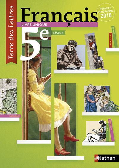 Picture of Terre des Lettres Français 5ème 2016 - Manuel élève Grand Format