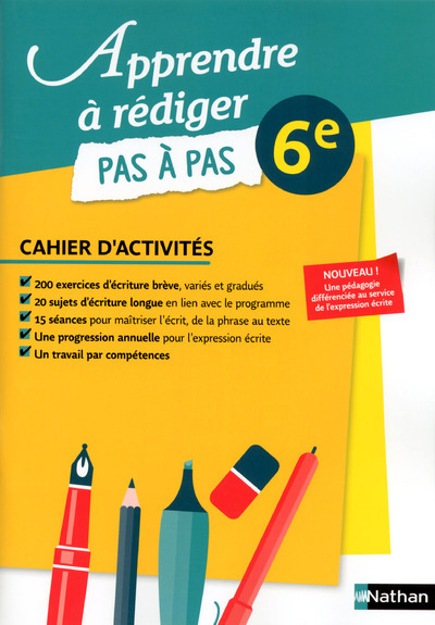 Picture of Apprendre à rédiger - cahier élève - 6e - 2014