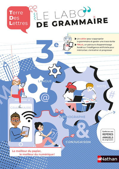 Image de Terre des Lettres 3e - Cahier de Français - 2021