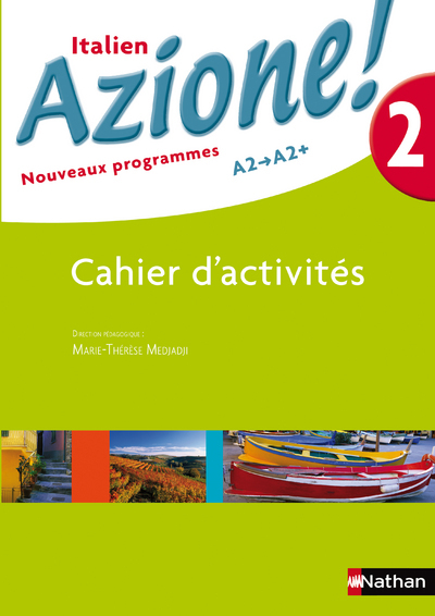 Image de Azione ! Niveau 2 2008 - cahier d'activités