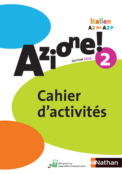 Picture of Azione ! Niveau 2 2015 Cahier d'activités