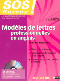 Picture of MODELES DE LETTRES PRO ANGLAIS SOS BUREAU + CD ROM 2004