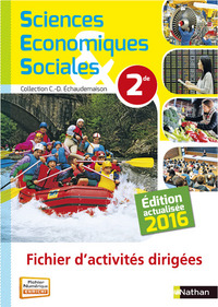 Picture of Fichier d'activités dirigées SES 2nde 2016