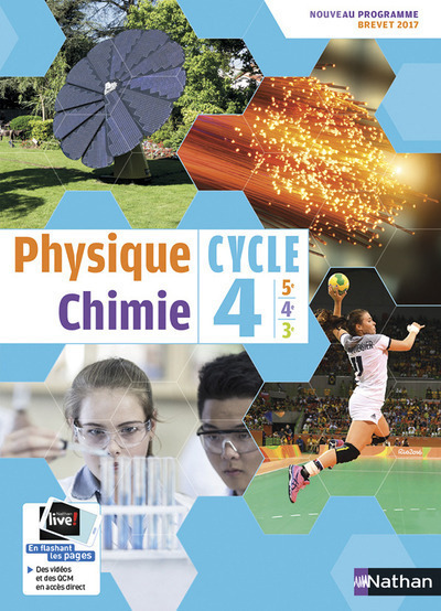 Picture of Physique Chimie - Cycle 4 - Manuel Elève - Grand Format - 2017