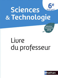 Picture of Sciences & Techno 6è 2016 - Manuel élève 2016 Livre du Professeur