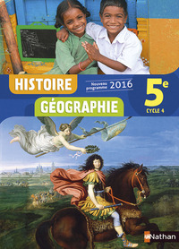 Picture of Histoire Géographie 5è 2016 - Manuel élève