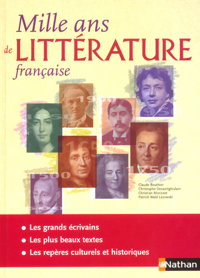 Picture of Mille ans de littérature française Ouvrage de référence