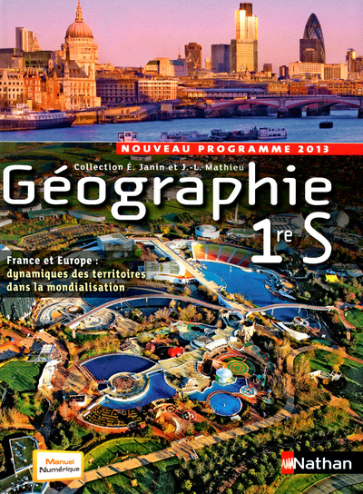 Picture of Géographie 1re S - Janin-Mathieu