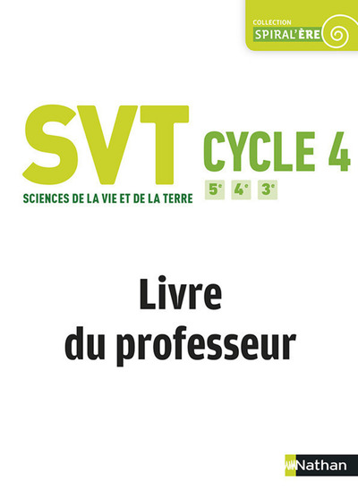 Picture of Sciences de la Vie et de la Terre - Cycle 4 - Livre du professeur - 2017