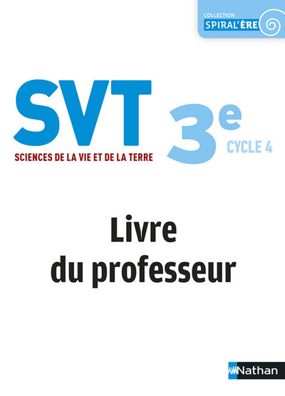 Picture of Sciences de la Vie et de la Terre 3ème - Livre du professeur 2017