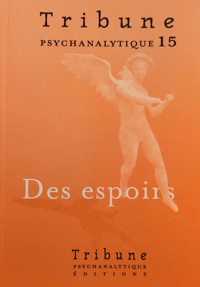 Image de Tribune psychanalytique n°15 : “Des espoirs“