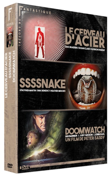 Image de TRESORS DU FANTASTIQUE VOL.2 : DOOMWATCH + LE CERVEAU D'ACIER + SSSSNAKE