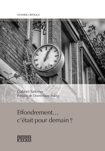 Picture of EFFONDREMENT... C'ETAIT POUR DEMAIN ?