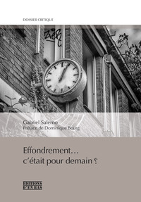 Picture of EFFONDREMENT... C'ETAIT POUR DEMAIN ?