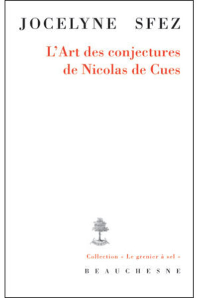 Picture of L'ART DES CONJECTURES DE NICOLAS DE CUES