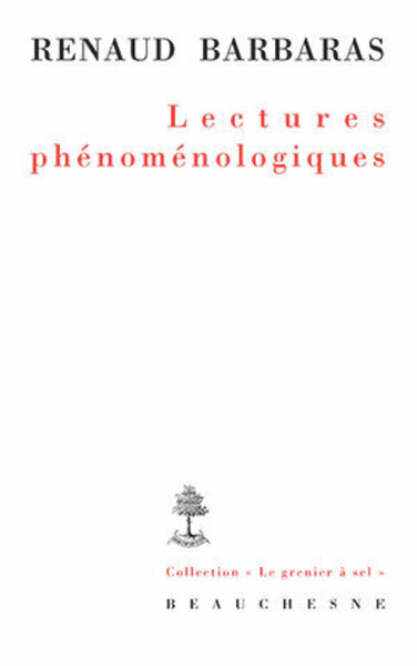 Picture of LECTURES PHENOMENOLOGIQUES