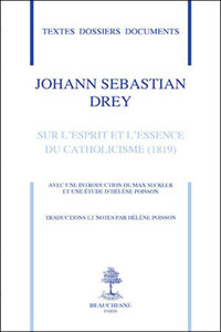 Image de SUR L'ESPRIT ET L'ESSENCE DU CATHOLICISME (1819)