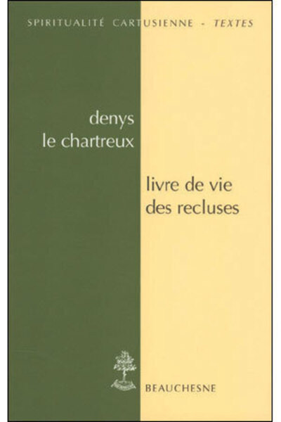 Picture of LIVRE DE VIE DES RECLUSES