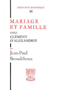 Picture of TH N11 - MARIAGE ET FAMILLE CHEZ CLEMENT D'ALEXANDRIE