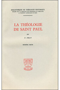 Picture of TH N510 - TOME 1-2 LA THEOLOGIE DE SAINT PAUL