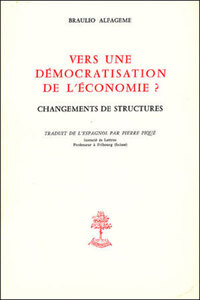 Picture of VERS UNE DEMOCRATISATION DE L'ECONOMIE