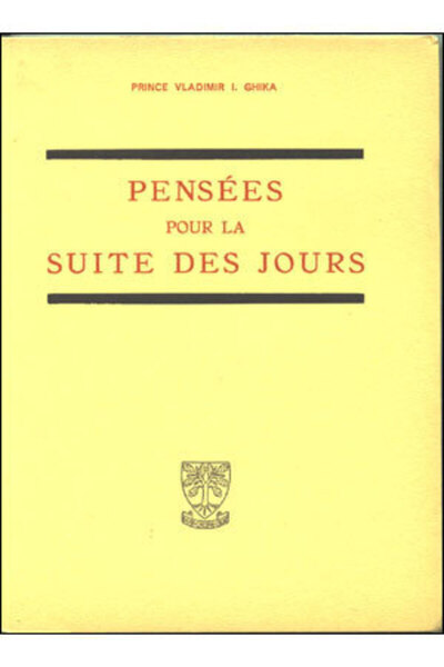 Picture of PENSEES POUR LA SUITE DES JOURS
