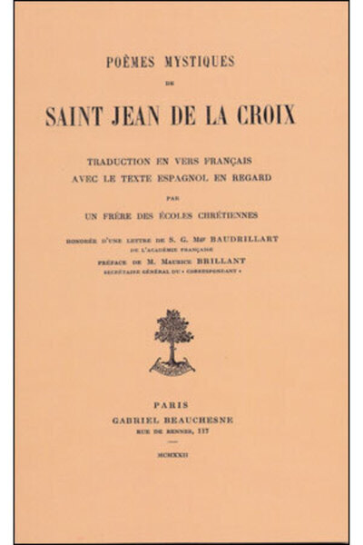 Picture of POEMES MYSTIQUES DE SAINT JEAN DE LA CROIX