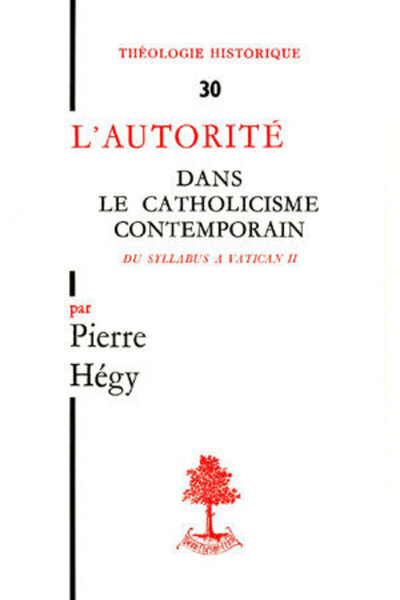 Picture of TH N30 - L'AUTORITE DANS LE CATHOLICISME CONTEMPORAIN