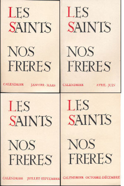 Picture of LES SAINTS NOS FRERES - COLLECTION COMPLETE