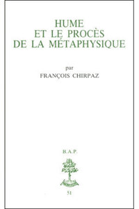 Picture of BAP N51 - HUME ET LE PROCES DE LA METAPHYSIQUE