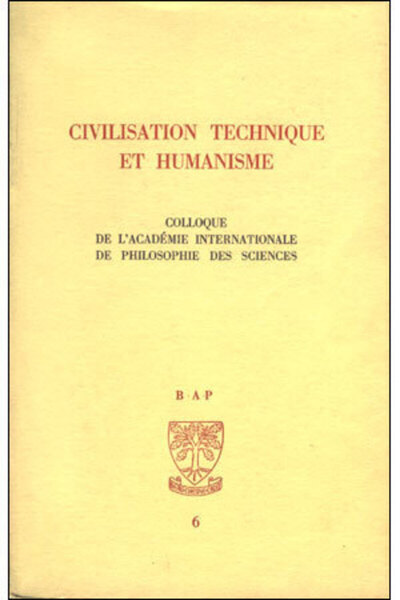 Picture of BAP N6 - CIVILISATION TECHNIQUE ET HUMANISME