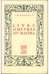 Picture of LIVRE D'HEURES DU MAITRE