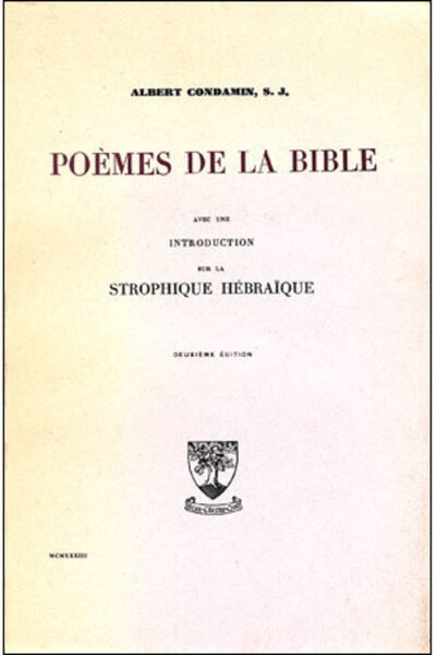 Picture of POEMES DE LA BIBLE