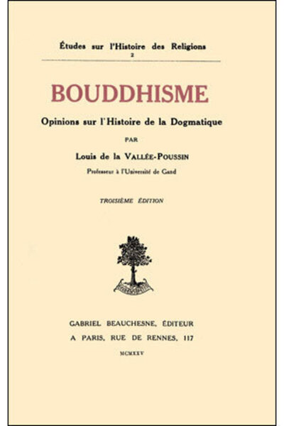 Image de BOUDDHISME - OPINIONS SUR L'HISTOIRE DE LA DOGMATIQUE