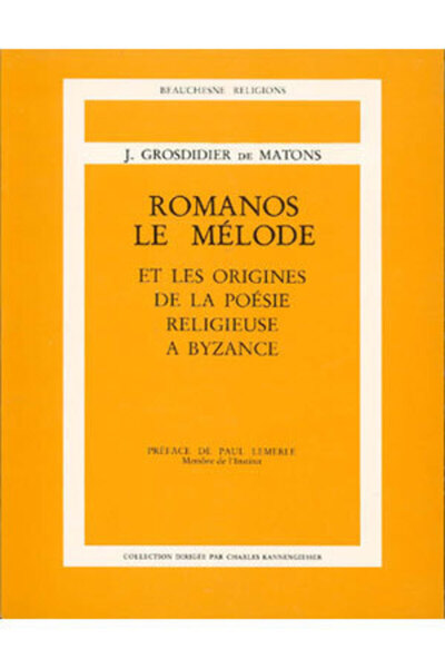 Picture of ROMANOS LE MELODE