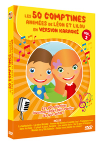 Picture of 50 COMPTINES ANIMEES DE LEON ET LILOU KARAOKE (LES) - VOL1