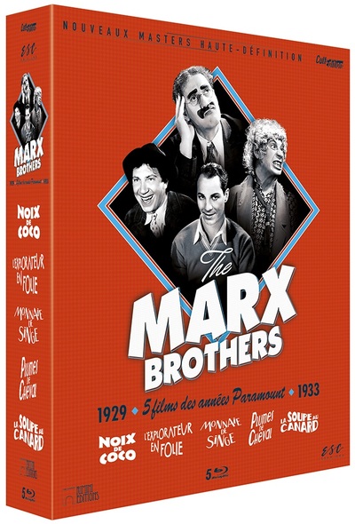 Picture of MARX BROTHERS - COFFRET 5 FILMS - BRD